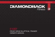 510Ef Owner's Manual - Diamondback Fitness