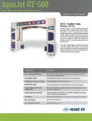 Mark VII - AquaJet GT-500 - Fultz Enterprises, Inc.