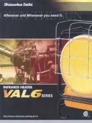 Shizuoka-Seiki VAL6 Series - Fultz Enterprises, Inc.