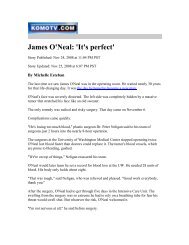 James O'Neal: 'It's perfect' - The Angel Rock Project