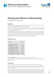 Pearlescent effects in offset printing 1Technical ... - AGP Vectorial