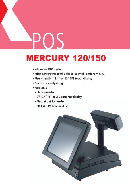 Mercury 120/150 - pos-master