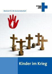 Kinder im Krieg - Kindernothilfe