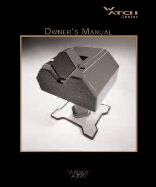 wilson audio watch center