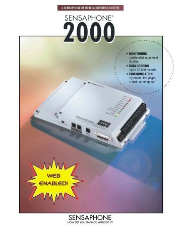 Sensaphone 2000 - hkectr.com