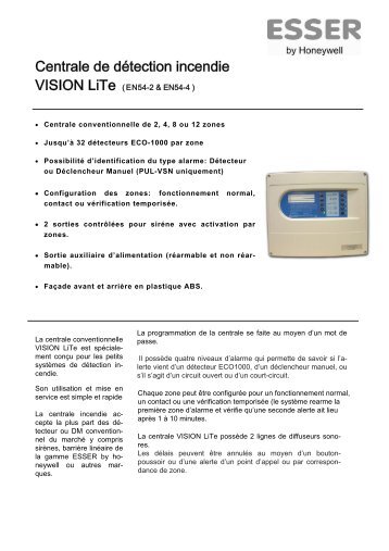 Documentation commerciale VISION LiTe - newmatic
