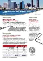 Penumbra Scientific Session News - Penumbra, Inc.