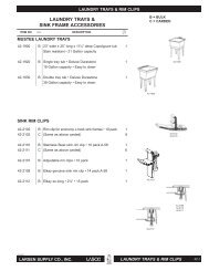 42 Sinks and Clips - Lasco