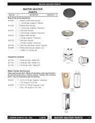 water heater parts water heater parts - Lasco - Plumbing Parts!
