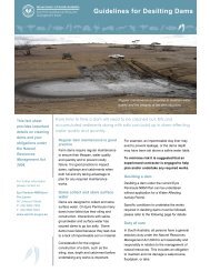 Guidelines for Desilting Dams - Eyre Peninsula Natural Resources ...