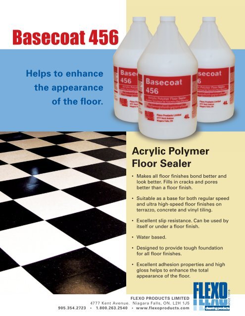 Basecoat 456.pdf - Flexo Products Ltd. - Flexo Products Limited