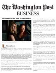 Washington Post - Bella Bethesda Salon