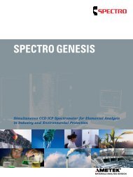 SPECTRO GENESIS