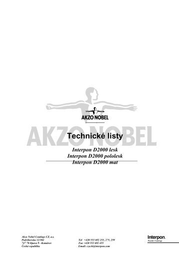 Interpon D2000 - Intro / Akzo Nobel Powder Coatings se představuje