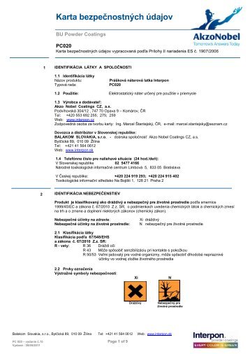 PC 020 Interpon - Intro / Akzo Nobel Powder Coatings se představuje