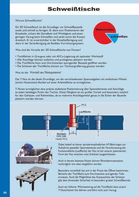 Gesamtkatalog DEUTSCH (5,34 MB) - Förster Welding Systems