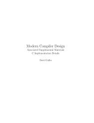 Modern compiler design [PDF]