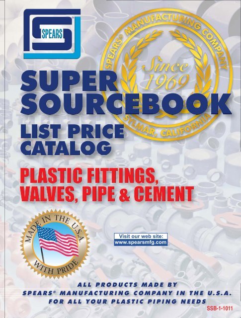 Spears 163B-015 PVC Schedule 80 Y-Check Valves