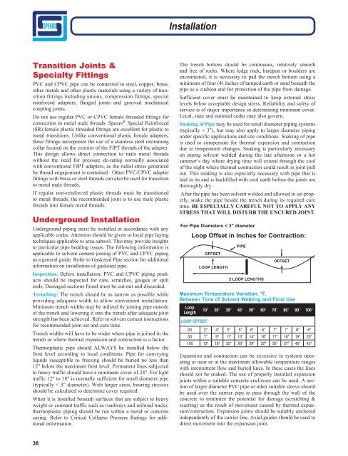 If Preferred -- Download The Entire Booklet - Spears Manufacturing ...