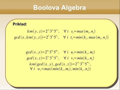 Boolova algebra