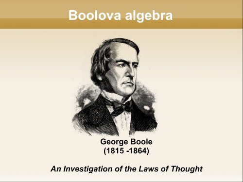 Boolova algebra