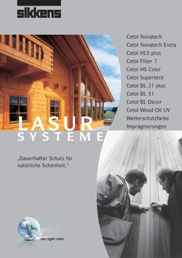 lasur systeme - Sikkens