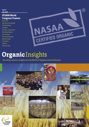 Organic Insights July - NASAA