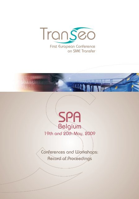 Conferences and workshops : record of proceedings - Transeo