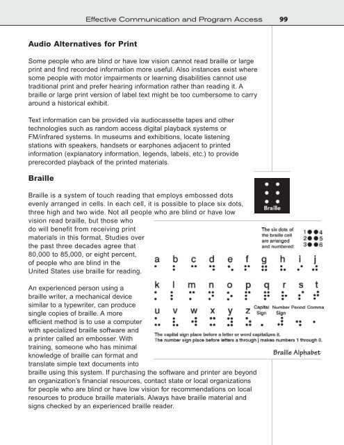 Design for Accessibility: A Cultural Administrator's Handbook