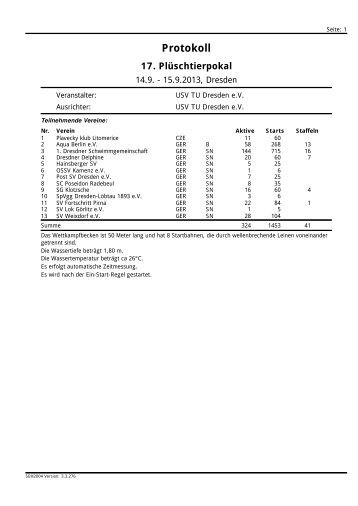 Protokoll - USV TU Dresden e.V.