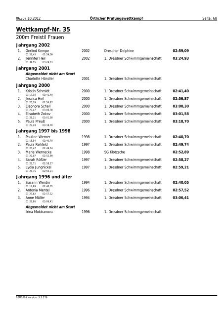 Protokoll - 1dsg.de