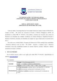 CENTRO DE SAÃDE E TECNOLOGIA RURAL ... - Cstr.ufcg.edu.br