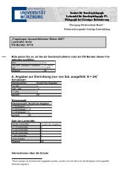 A. Angaben zur Einrichtung (nur von SoL ausgefÃ¼llt; N = 24) Institut ...