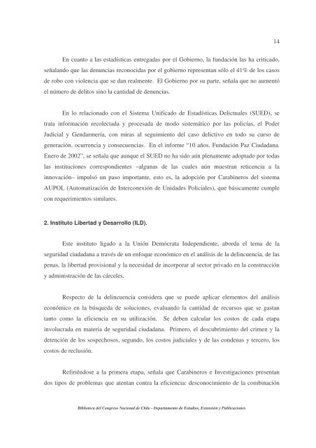 (NÂº283 Visiones acerca de la seguridad ciudadana en Chile.)