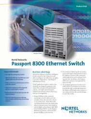 Nortel Networks Passport 8300 Ethernet Switch - felix telecom