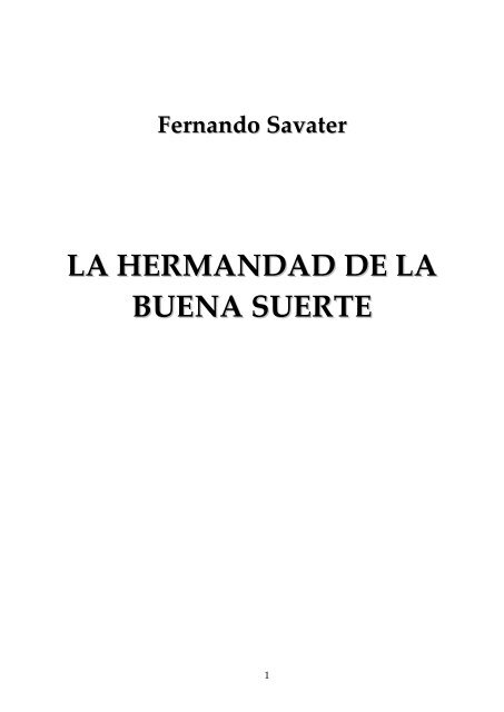 LA HERMANDAD DE LA BUENA SUERTE - Wikiblues.net