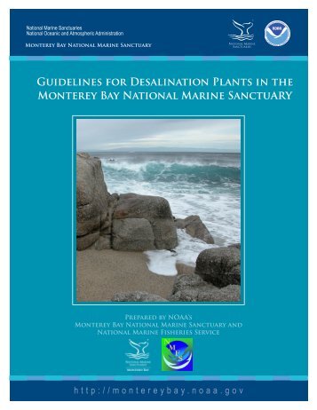 Guidelines for Desalination Plants in the Monterey Bay - NOAA