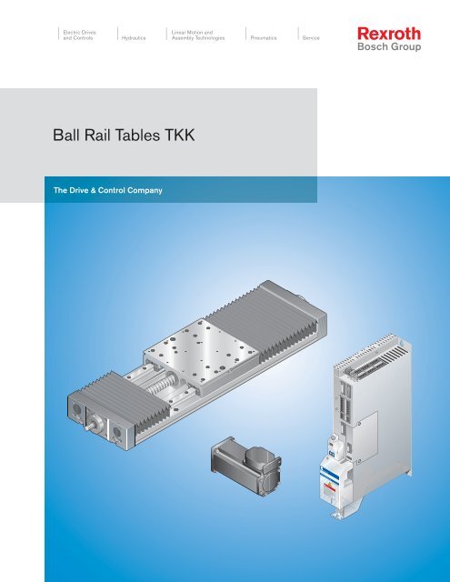 Ball Rail Tables - Bosch Rexroth Corp.