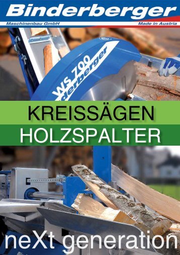 HOLZSPALTER KREISSÃ„GEN - Binderberger