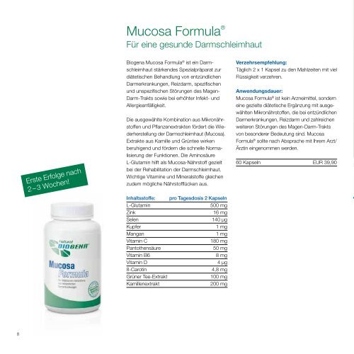 Biogena Darmgesundheit - Biogena Deutschland GmbH