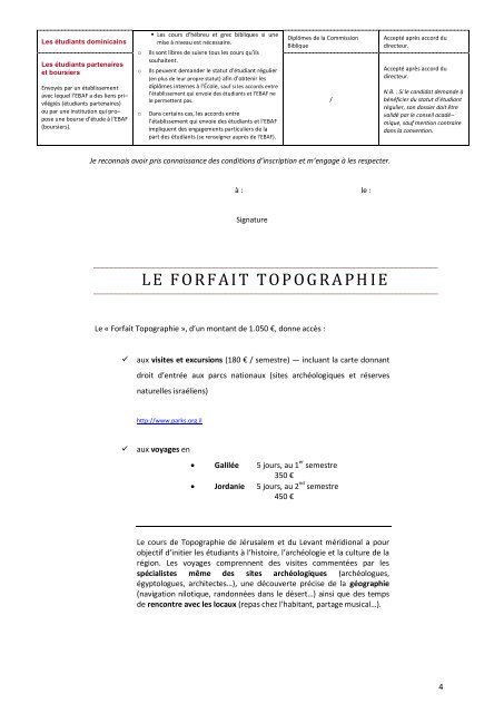 FORMULAIRE D'INSCRIPTION ETUDIANT - EBAF