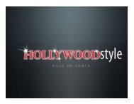 dossier hollywood style - Centro de Directores Para El Nuevo Teatro
