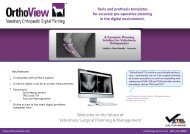 to see the full OrthoView Vet Brochure - Vetel Diagnostics