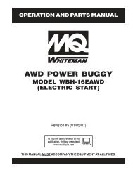 wbh-16eawd power buggy - Southern Tool