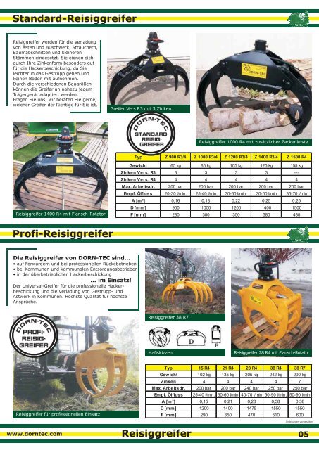 DORN-TEC KATALOG - DORN-TEC GmbH & Co.KG