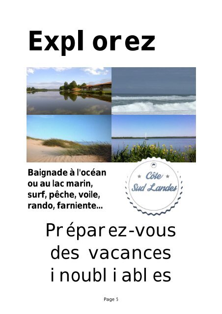 SOUSTONS Tourisme