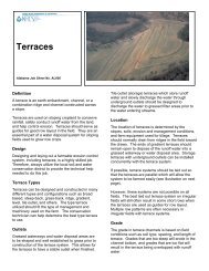 Terraces - Field Office Technical Guide