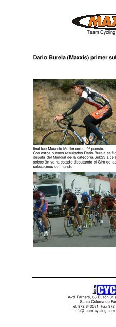 2004 - Maxxis-MSC - CJAM team cycling