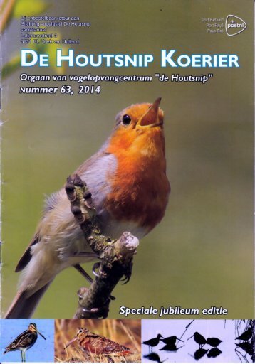 De Houtsnip Koerier 2014, nummer 63