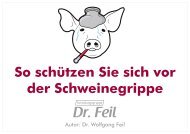 So schützen Sie sich vor der Schweinegrippe - Forschungsgruppe ...